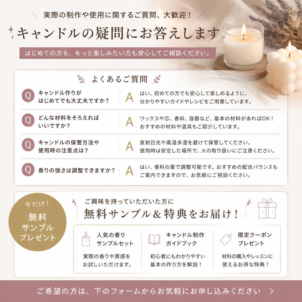 7. お問い合わせと無料サンプルのご案内