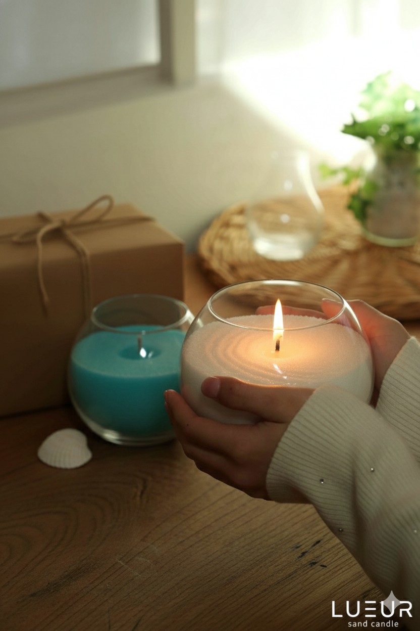 ありきたりなギフトから卒業12月に贈りたい  世界にひとつだけの癒し体験 | キャンドルのプレゼントならLUEUR